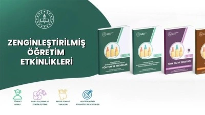 MEB'in hazırladığı 'Zenginleştirilmiş &Ouml;ğretim Etkinlikleri Kitapları' yayımlandı