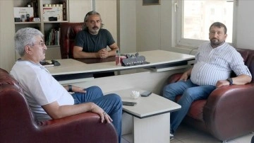 Medya-İş Genel Başkanı Ballı'dan İHA Şanlıurfa B&uuml;rosu'na taziye ziyareti