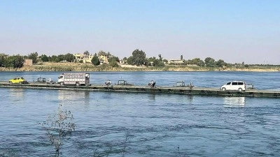 Mehmet&ccedil;iğin Suriye'deki Defne Kardeşlik K&ouml;pr&uuml;s&uuml;'nden bir ayda 237 bin 654 ara&ccedil; ge&ccedil;ti
