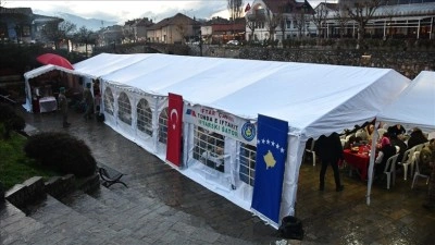 Mehmet&ccedil;ik, Kosova'da iftar verdi