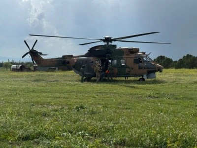 Mehmet&ccedil;ik'ten, UMKE personeline "Helikopter G&uuml;venlik ve Operasyonel Uyum Eğitimi"