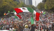 Meksika'da Trump karşıtı gösteri