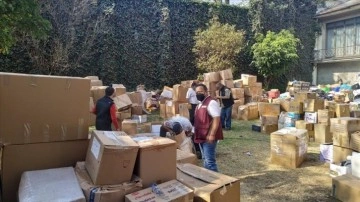 Meksika'dan Türkiye'deki depremzedeler için 140 ton yardım malzemesi yollandı
