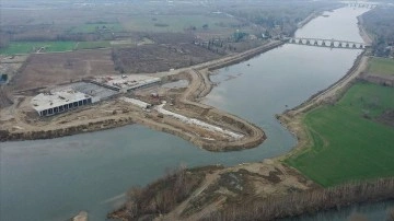 Meriç Nehri'nden elektrik üretilecek enerji santrali projesinde sona gelindi