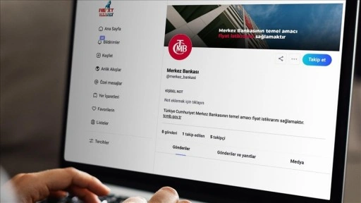 Merkez Bankası NEXT Teknofest Sosyal hesabı açtı