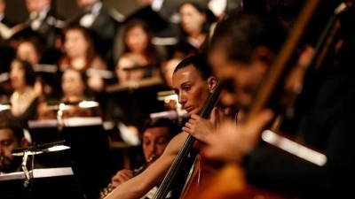 Mersin'de "Carmina Burana" sahne kantatı sanatseverlerle buluştu