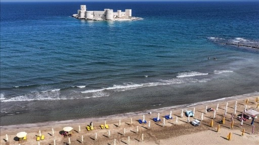 Mersin Kızkalesi'ndeki oteller Kurban Bayramı'nda misafirlerini ağırlamaya hazır