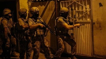 Mersin'de terör örgütü DEAŞ'a yönelik 'şafak' operasyonu