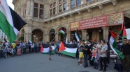 Mescid-i Aksa'ya yönelik ihlaller Avusturya'da protesto edildi
