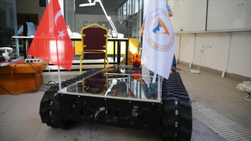 Meslek lisesinde tasarlanan otonom kara aracı "Yörük"ün hareket testi tamamlandı