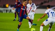 Messi'siz Barcelona sahasında Eibar'la 1-1 berabere kaldı
