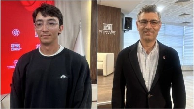 Mete Gazoz ve Yusuf Dike&ccedil;'ten gen&ccedil;lere "spor" tavsiyesi
