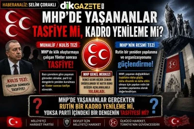 MHP&rsquo;de yaşananlar tasfiye mi kadro yenileme mi? -Selim &Ccedil;oraklı yazdı-