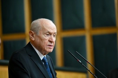 MHP Genel Başkanı Bah&ccedil;eli'den "Ayasofya-i Kebir Cami-i Şerifi" paylaşımı