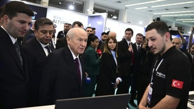 MHP Genel Başkanı Bah&ccedil;eli, TEKNOCAK Teknoloji ve İnovasyon Festivali'ni ziyaret etti