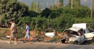 Milas'ta trafik kazası: 2 ölü, 3 yaralı