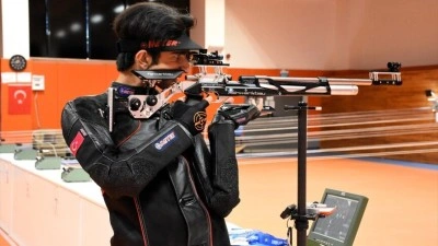 Milli atıcı Abdullah Eren Yıldız nişangahına 2028 Los Angeles Olimpiyatları'nı koydu