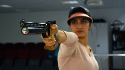 Milli atıcı Tuğba Bugur, 23 yaş altında Avrupa şampiyonu oldu