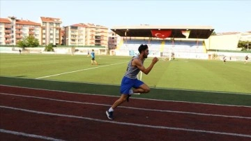 Milli atlet Batuhan Çakır, olimpiyat kotası için çalışıyor