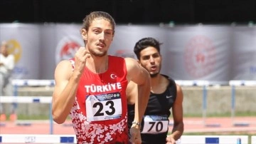 Milli atlet İsmail Nezir, 400 metrede Türkiye 20 yaş altı rekorunu kırdı