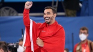 Milli cimnastikçi Ferhat Arıcan aldığı bronz madalyayla tarihe geçti