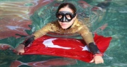 Milli dalgıç Şahika Ercümen’den antik havuz dalışı