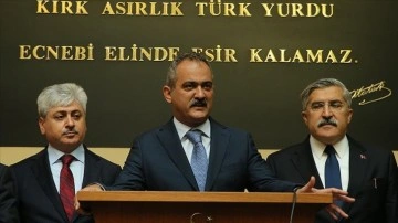 Milli Eğitim Bakanı Özer: Türkiye Cumhuriyeti Devleti kutlu yürüyüşüne devam edecektir