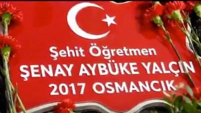 Milli Eğitim Bakanı Tekin, şehit &ouml;ğretmen Şenay Ayb&uuml;ke Yal&ccedil;ın'ı andı