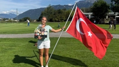 Milli golf&ccedil;&uuml; Deniz Sapmaz, Lihtenştayn'daki turnuvada 2'nci oldu