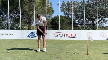 Milli golfçü Deniz Sapmaz, Macaristan'da kadınlar kategorisinde şampiyon oldu