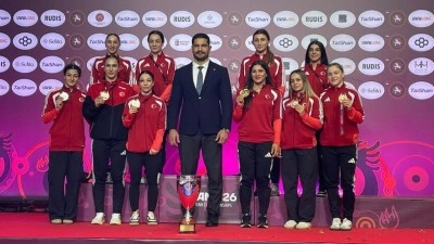 Milli g&uuml;reş&ccedil;iler, Avrupa Şampiyonası'nda 11 madalya kazandı