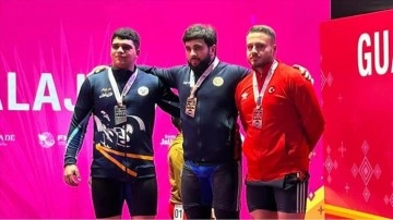 Milli halterci Muhammet Emin Burun'dan Gençler Dünya Şampiyonası'nda bronz madalya