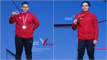 Milli halterciler, Avrupa Şampiyonası'nda dört madalya daha kazandı