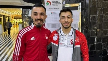 Milli halterciler Muammer Şahin ve Harun Algül'ün hedefi Avrupa'da altın madalya
