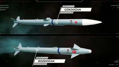 Milli hava-hava f&uuml;zeleri G&Ouml;KDOĞAN ve BOZDOĞAN doğrulama s&uuml;re&ccedil;lerini başarıyla tamamladı