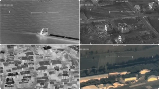 Milli İHA'ların yeni g&ouml;z&uuml; ASELFLIR-600 performansını sergiledi