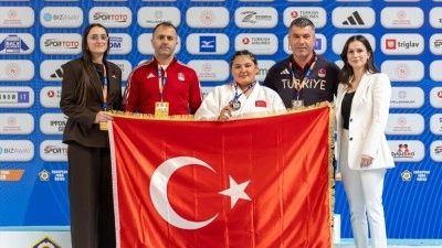 Milli judocu Nisanur Serin'den Gen&ccedil;ler Avrupa Kupası'nda g&uuml;m&uuml;ş madalya