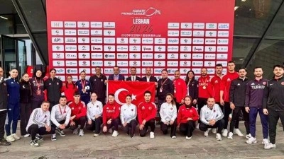 Milli karateciler, &Ccedil;in'de 2 altın, 1 bronz madalya kazandı