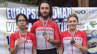 Milli para bisiklet&ccedil;ilerden Avrupa Kupası'nda tarihi başarı