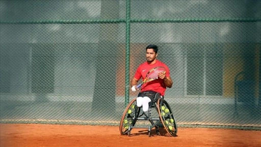 Milli para tenisçi Ahmet Kaplan, Wimbledon'da yarı finale yükseldi