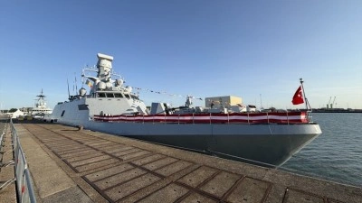 Milli savaş gemisi TCG Burgazada, Bel&ccedil;ika&rsquo;da d&uuml;zenlenen t&ouml;renle ziyarete a&ccedil;ıldı