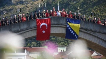 Milli Savunma Bakanlığı Mehteran Birliği, Mostar'da konser verdi