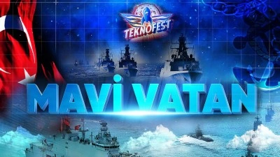 Milli Savunma Bakanlığından "TEKNOFEST Mavi Vatan" paylaşımı