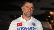 Milli sporcu Emre Seven'in Mersin'den KKTC'ye yüzüşü başladı