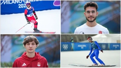 Milli sporcular, alp disiplini, kısa kulvar s&uuml;rat pateni ve kayakla atlamada m&uuml;cadele edecek