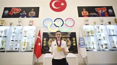 Milli tekvandocu Merve Din&ccedil;el'in hayali "unutulmazlar" arasına adını yazdırmak