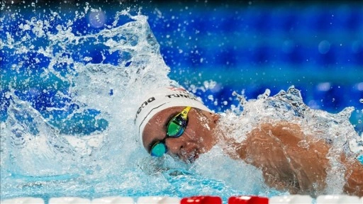 Milli yüzücü Kuzey Tunçelli, 1500 metre serbestte 2'nci kez dünya gençler şampiyonu oldu