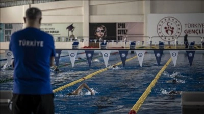 Milli y&uuml;z&uuml;c&uuml;ler yaz organizasyonları &ouml;ncesi Erzurum'da kampta