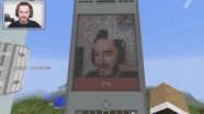 Minecraft’ta oluşturduğu cep telefonuyla görüntülü konuştu!