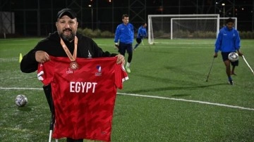 Mısır Ampute Futbol Milli Takımı'nın İzmirli teknik direktörü hedeflerini anlattı